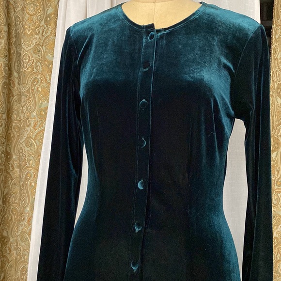 Maxi button down gown - Picture 9 of 11